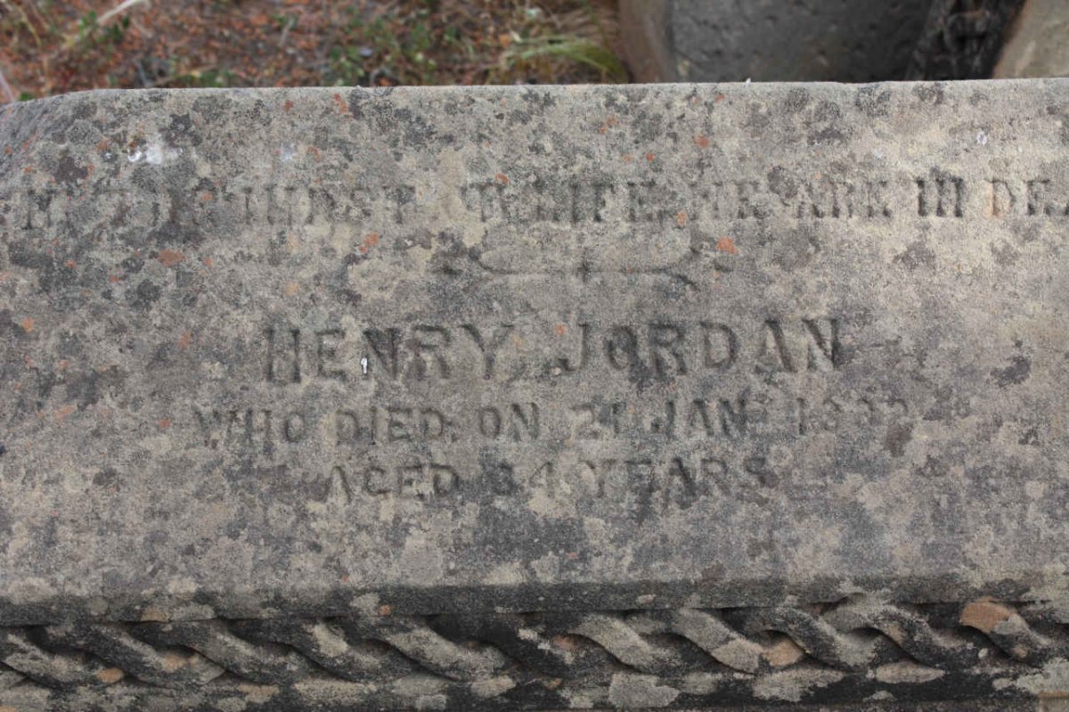 JORDAN Henry -1882
