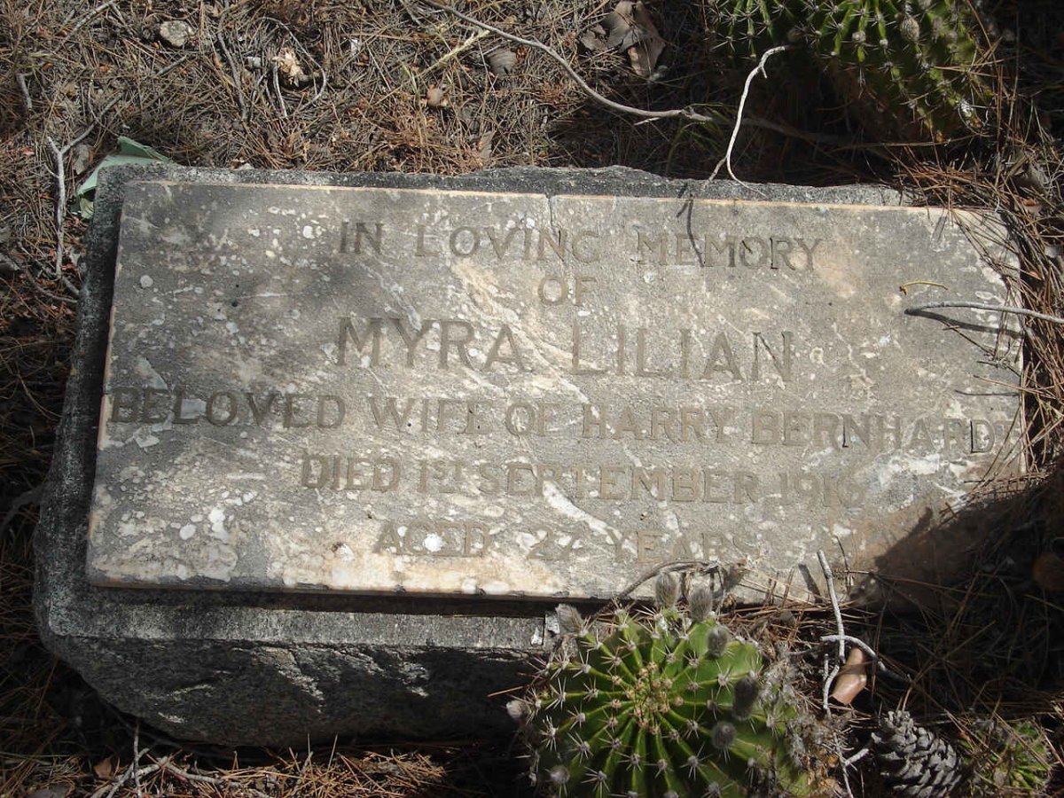 BERNHARDT Myra Lilian  -1916