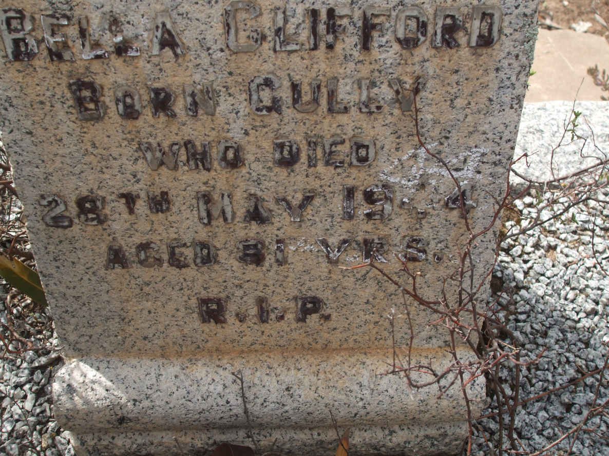 CLIFFORD Bella nee GULLY -1944