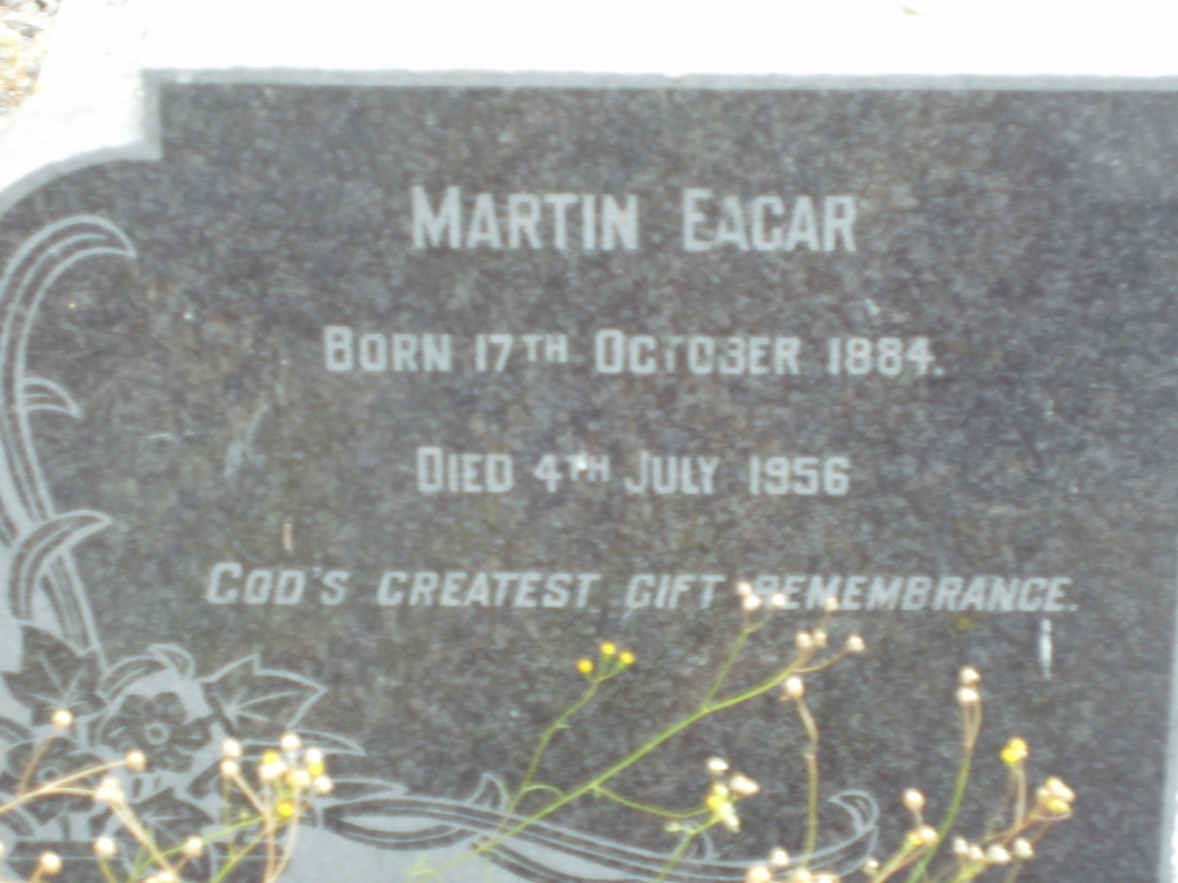 EACAR Martin 1884-1956