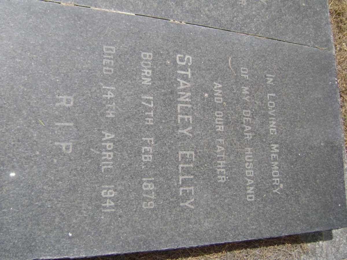 ELLEY Stanley 1879-1941