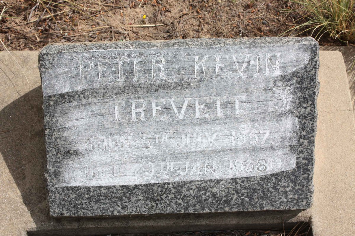 FREVETT Peter Kevin 1957-1958
