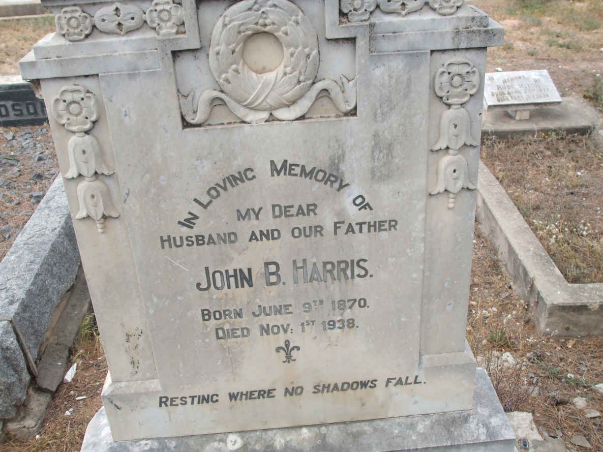 HARRIS John B. 1870-1938