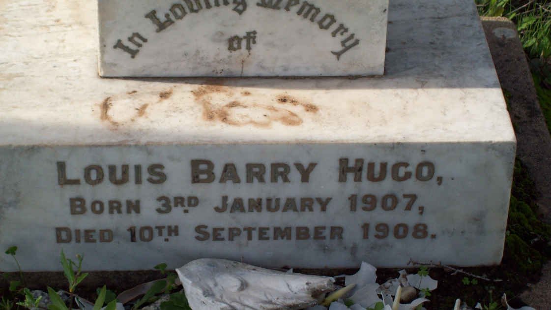 HUGO Louis Barry 1907-1908