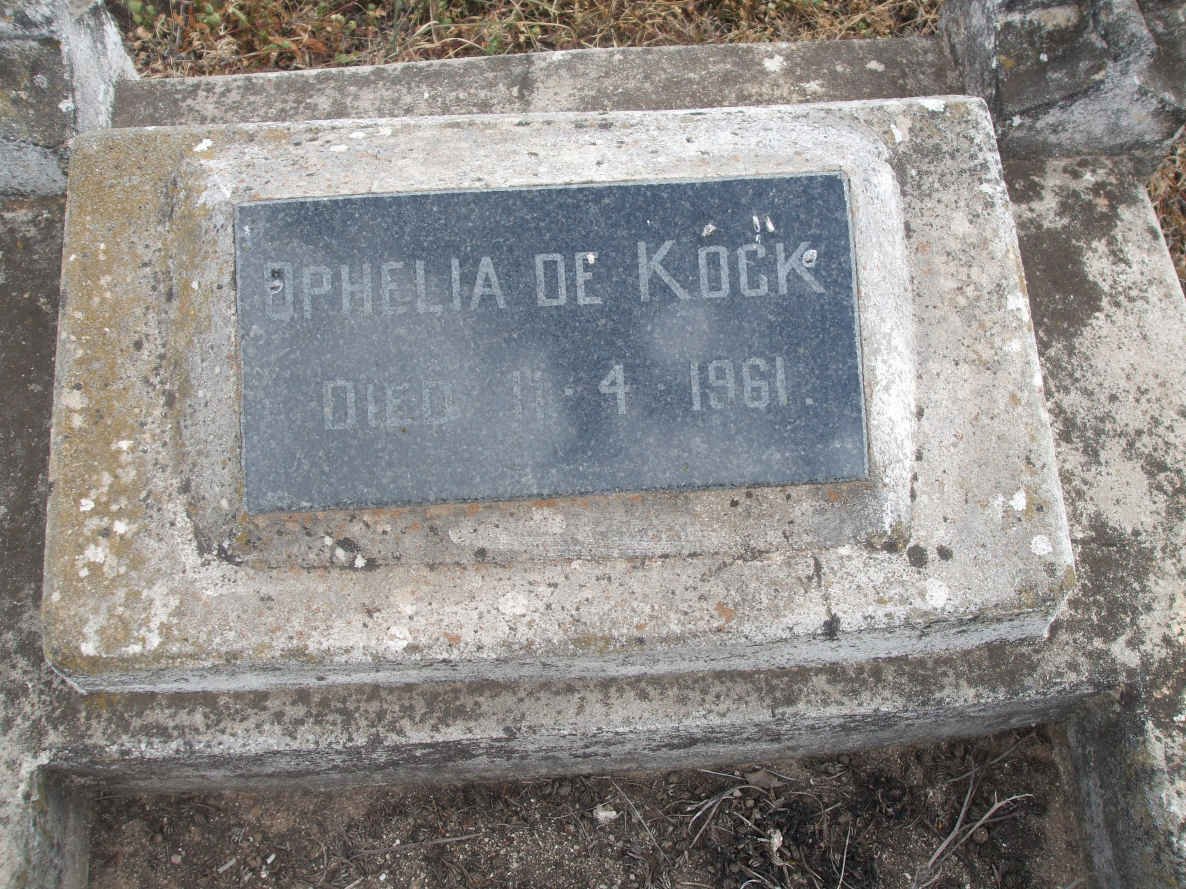 KOCK Ophelia, de -1961