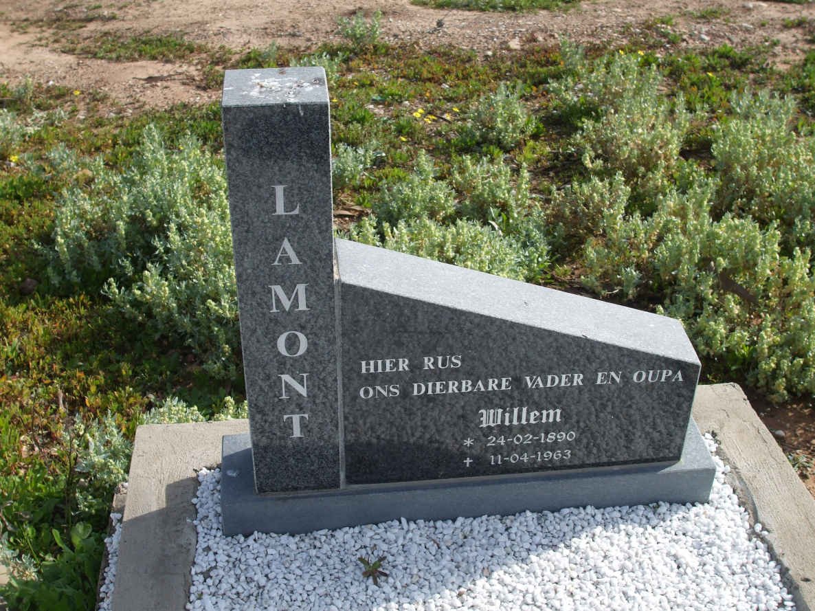 LAMONT Willem 1890-1963
