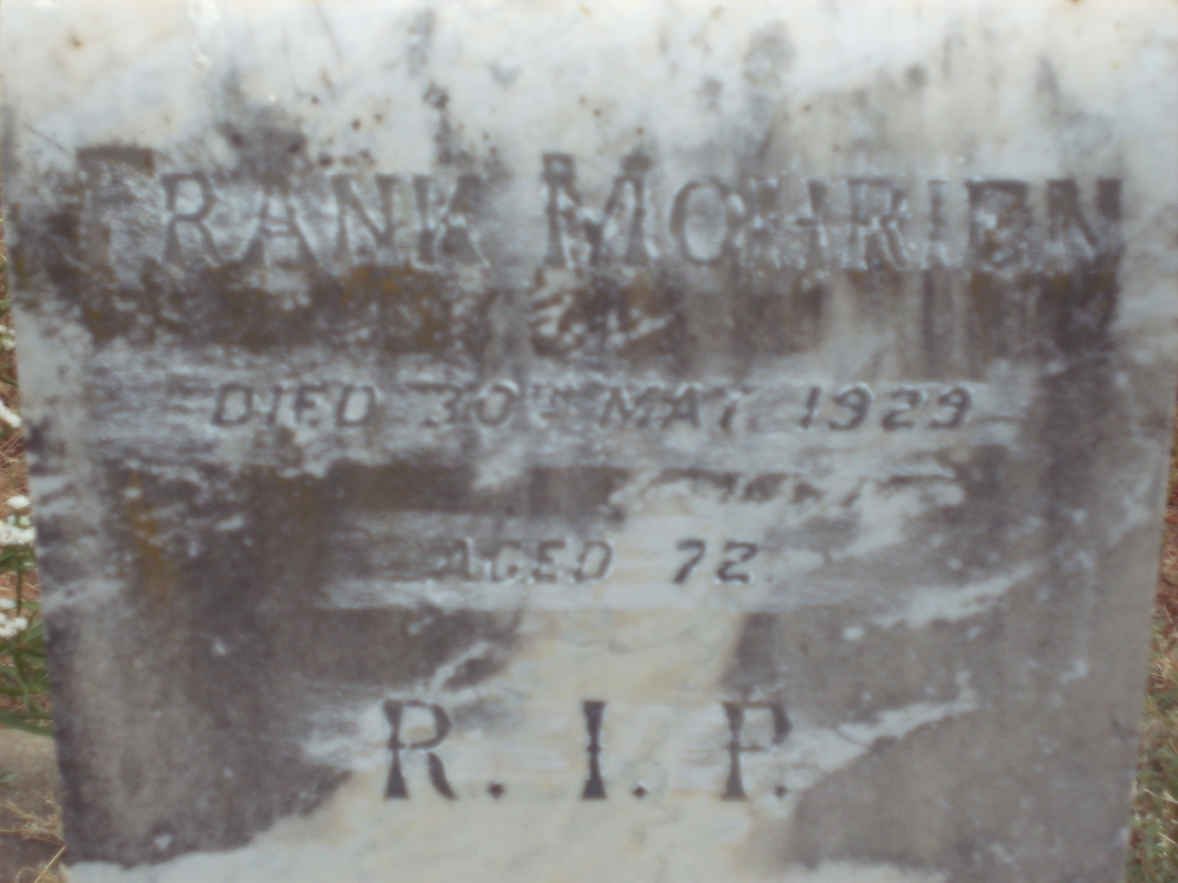MOHRIAN Frank -1929