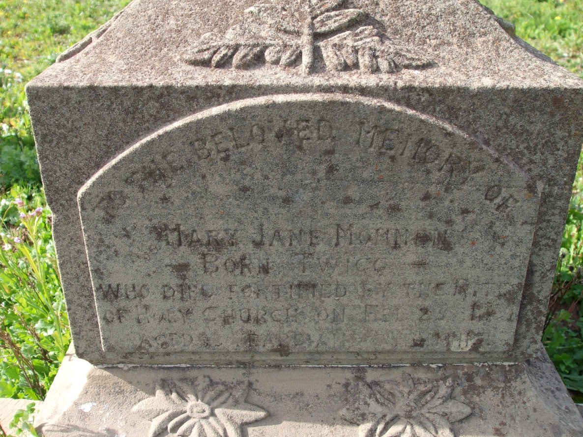 MOMMEN Mary Jane TWIGG  -1891