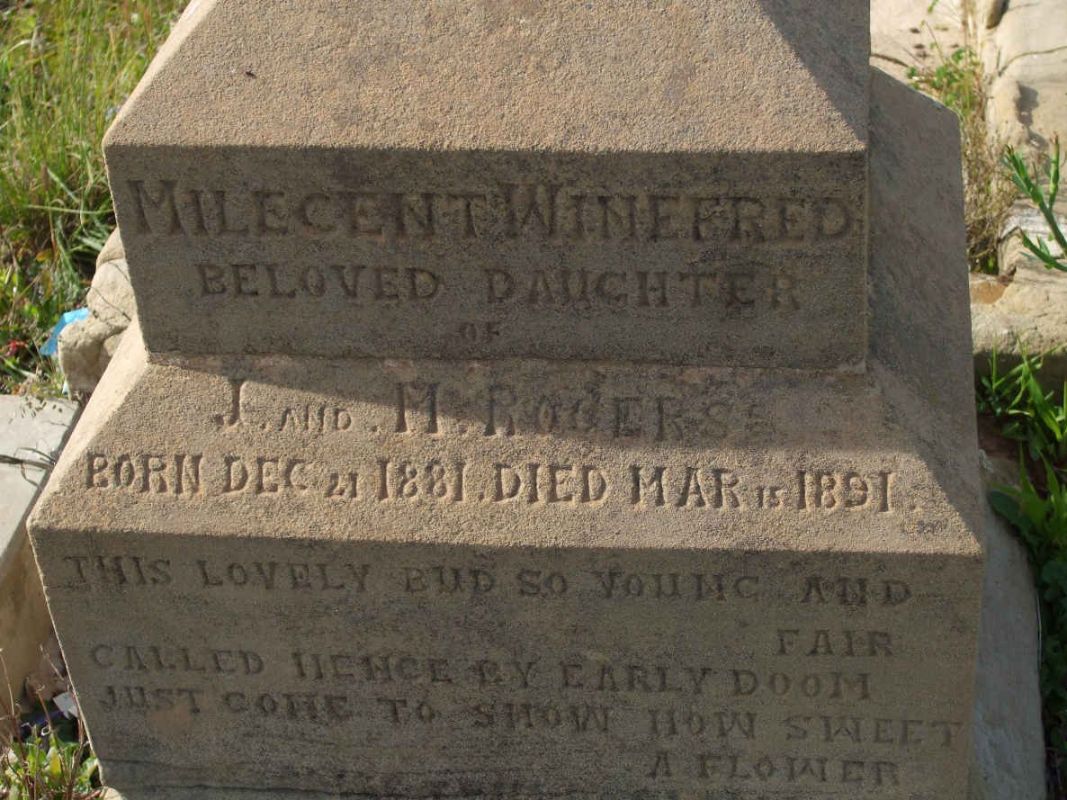 ROGERS Milecent Winefred 1881-1891
