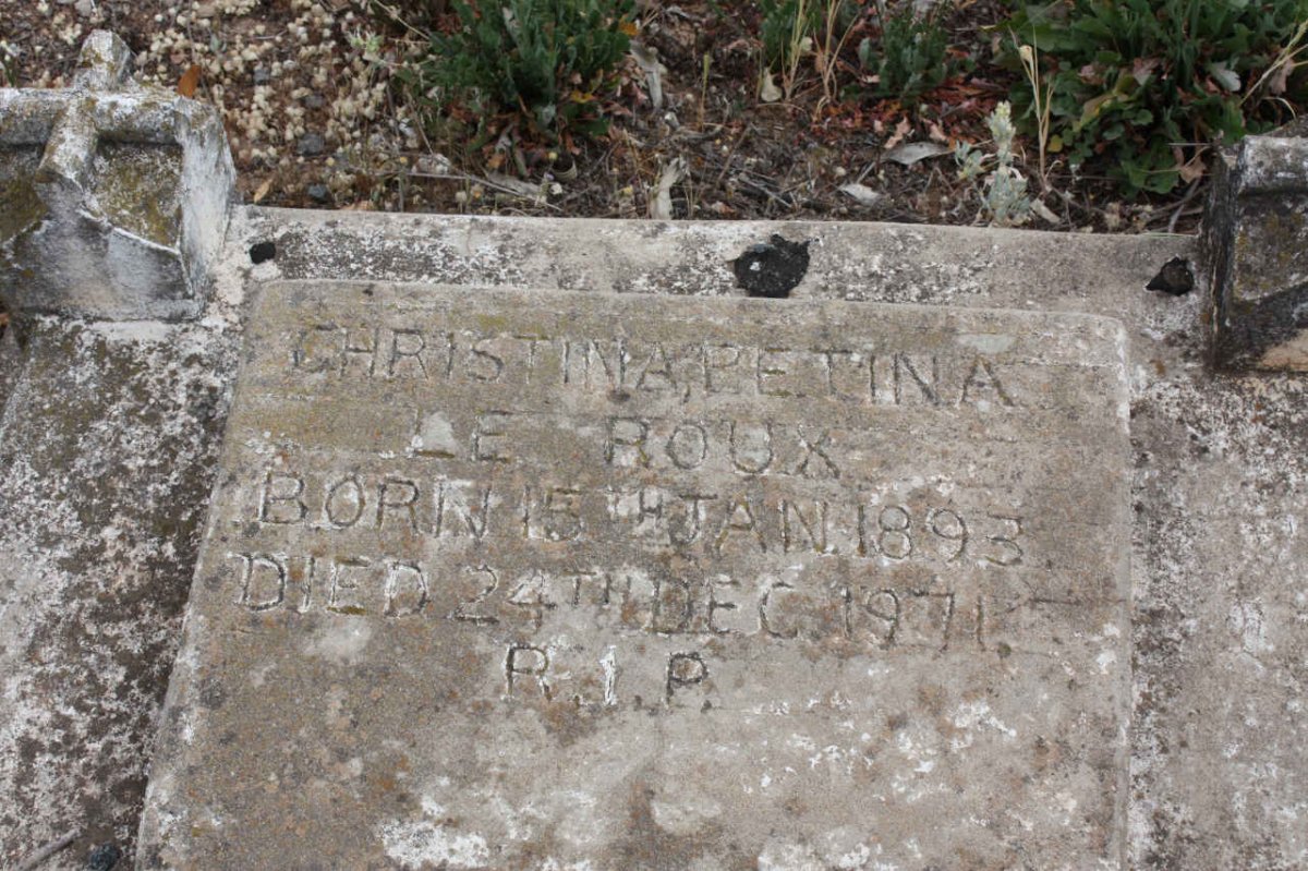 ROUX Christina Petina, le 1893-1971