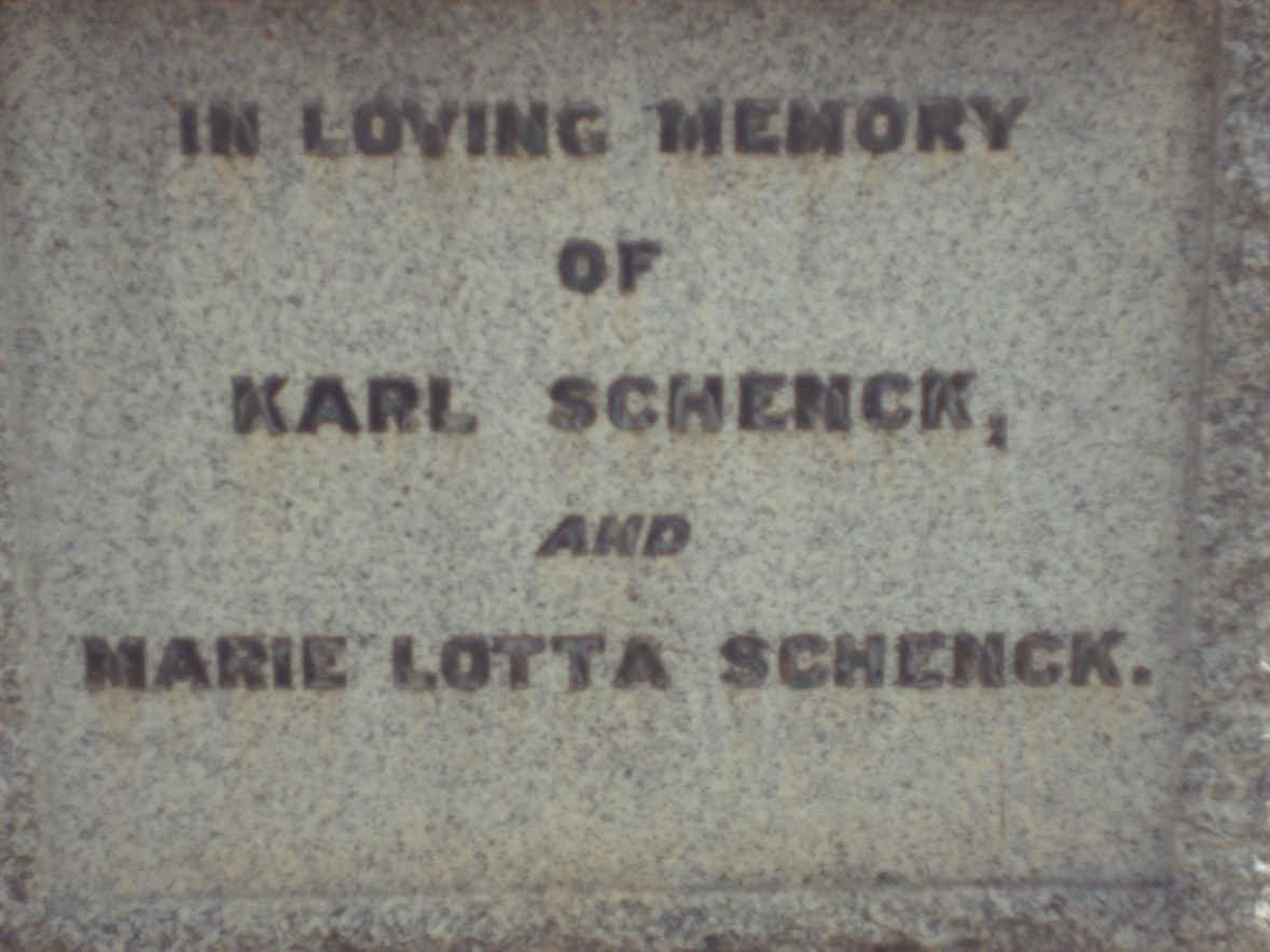 SCHENK Karl :: SCHENK Marie Lotta