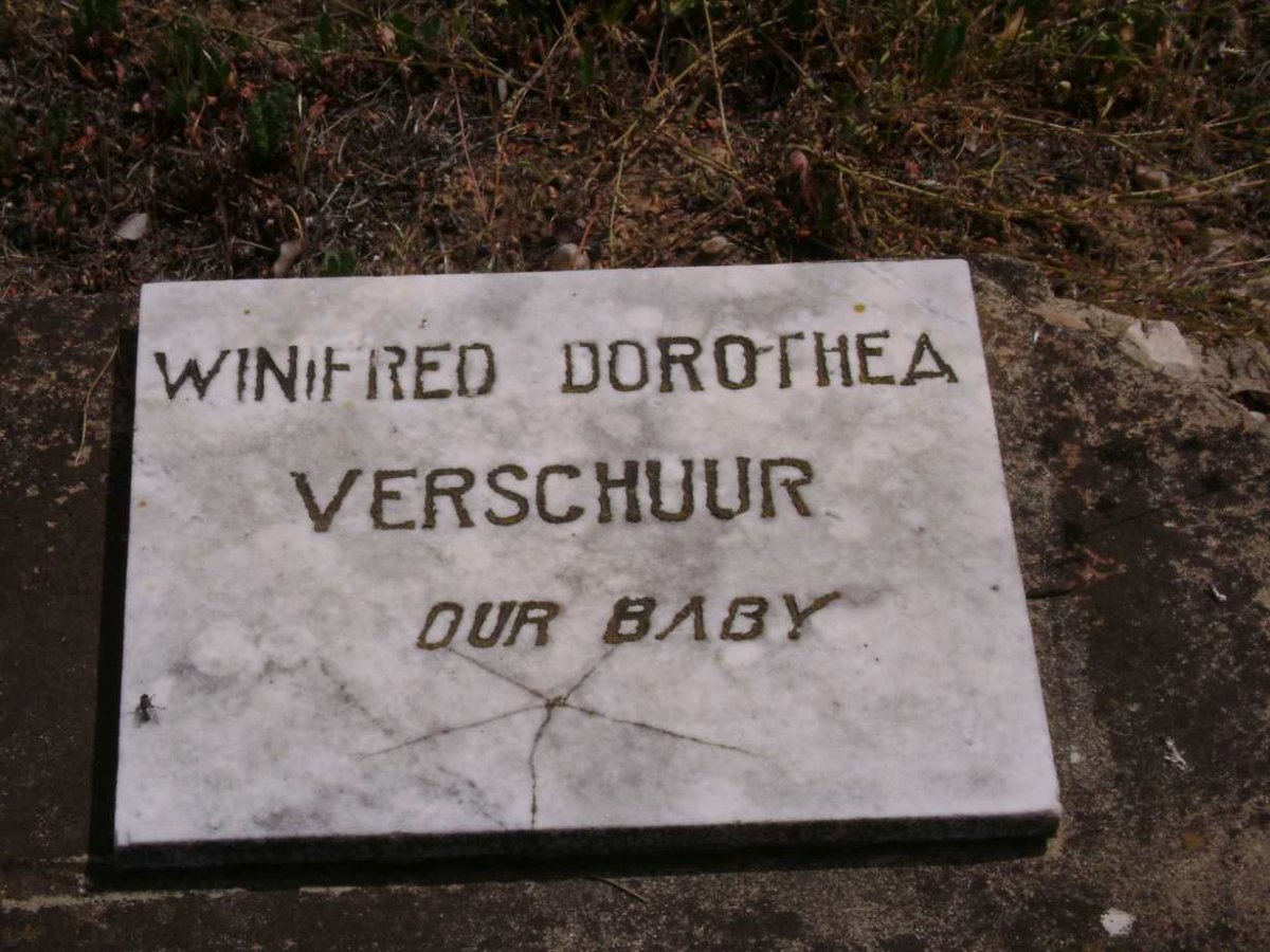 VERSCHUUR Winifred Dorothea