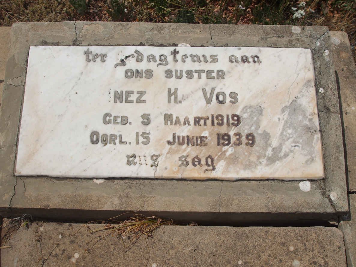 VOS Inez H. 1919-1939