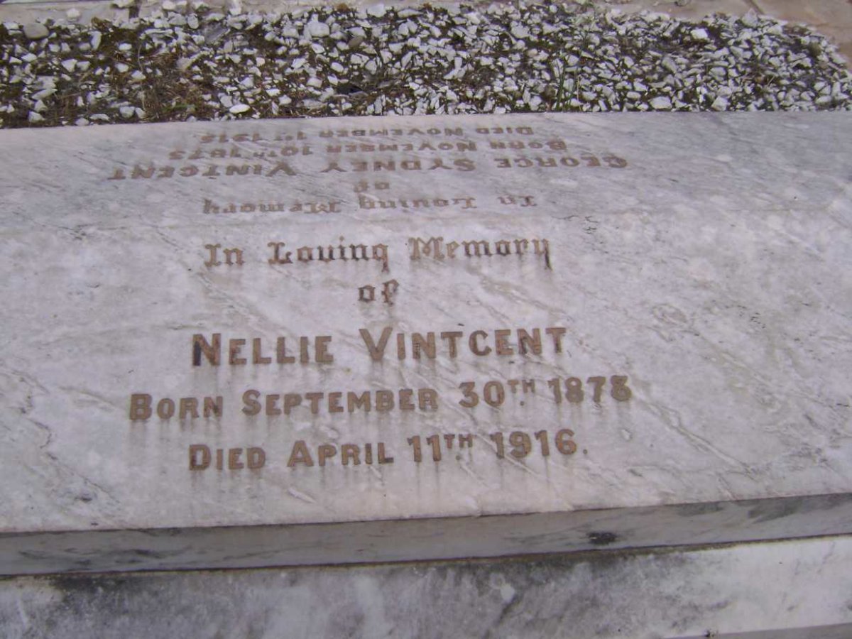 VINTCENT Nellie 1873-1916