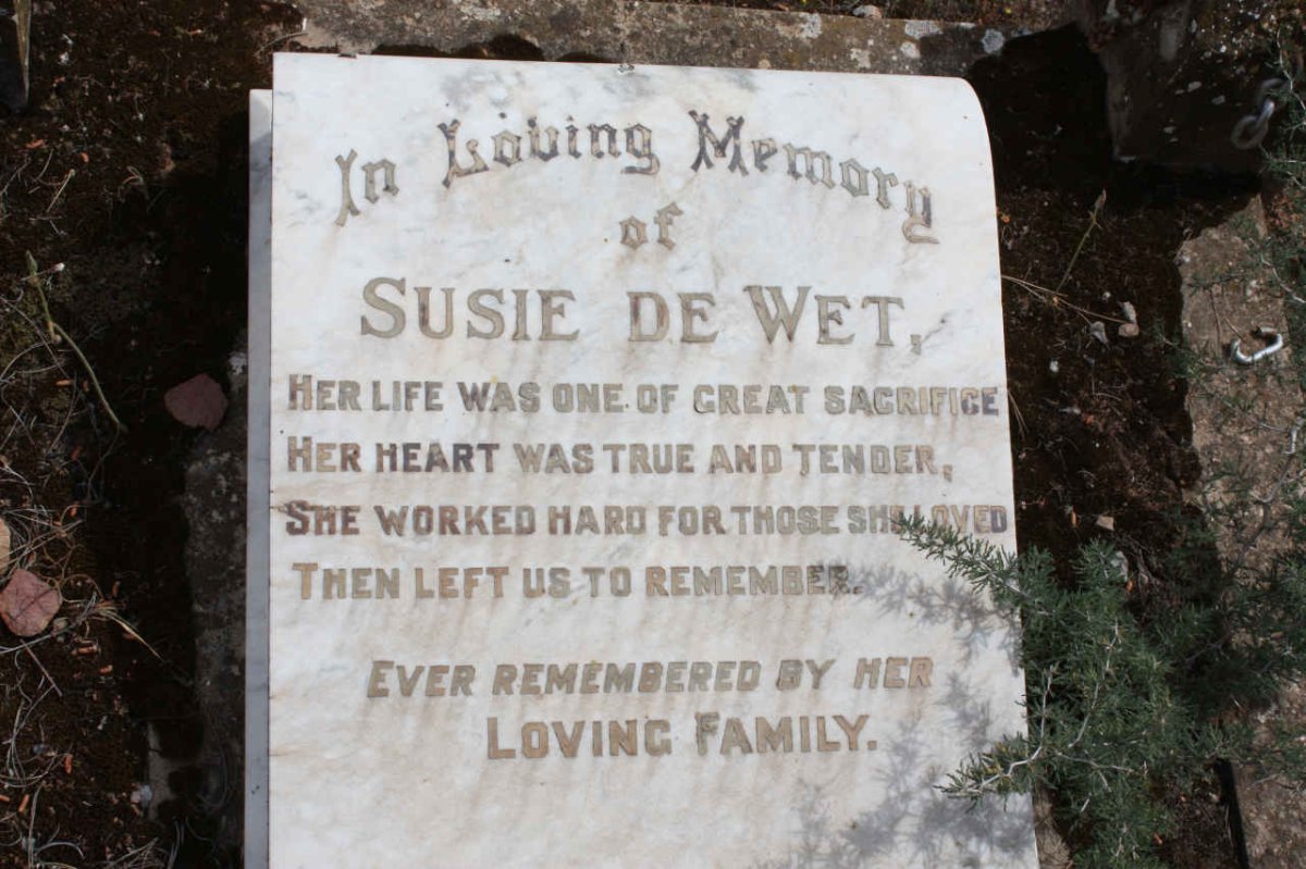 WET Susie, de