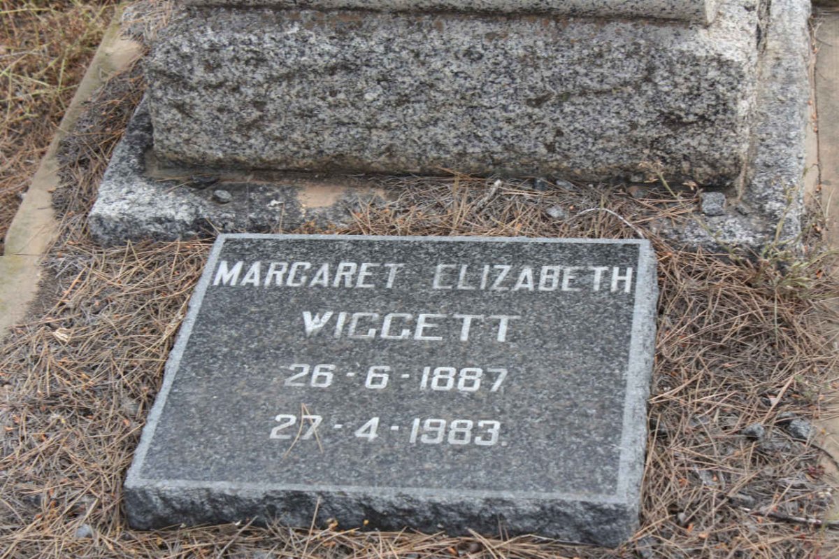WIGGET Margaret Elizabeth 1887-1983