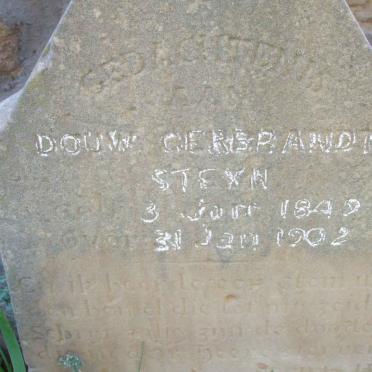 STEYN Douw Gerbrandt 1842-1902