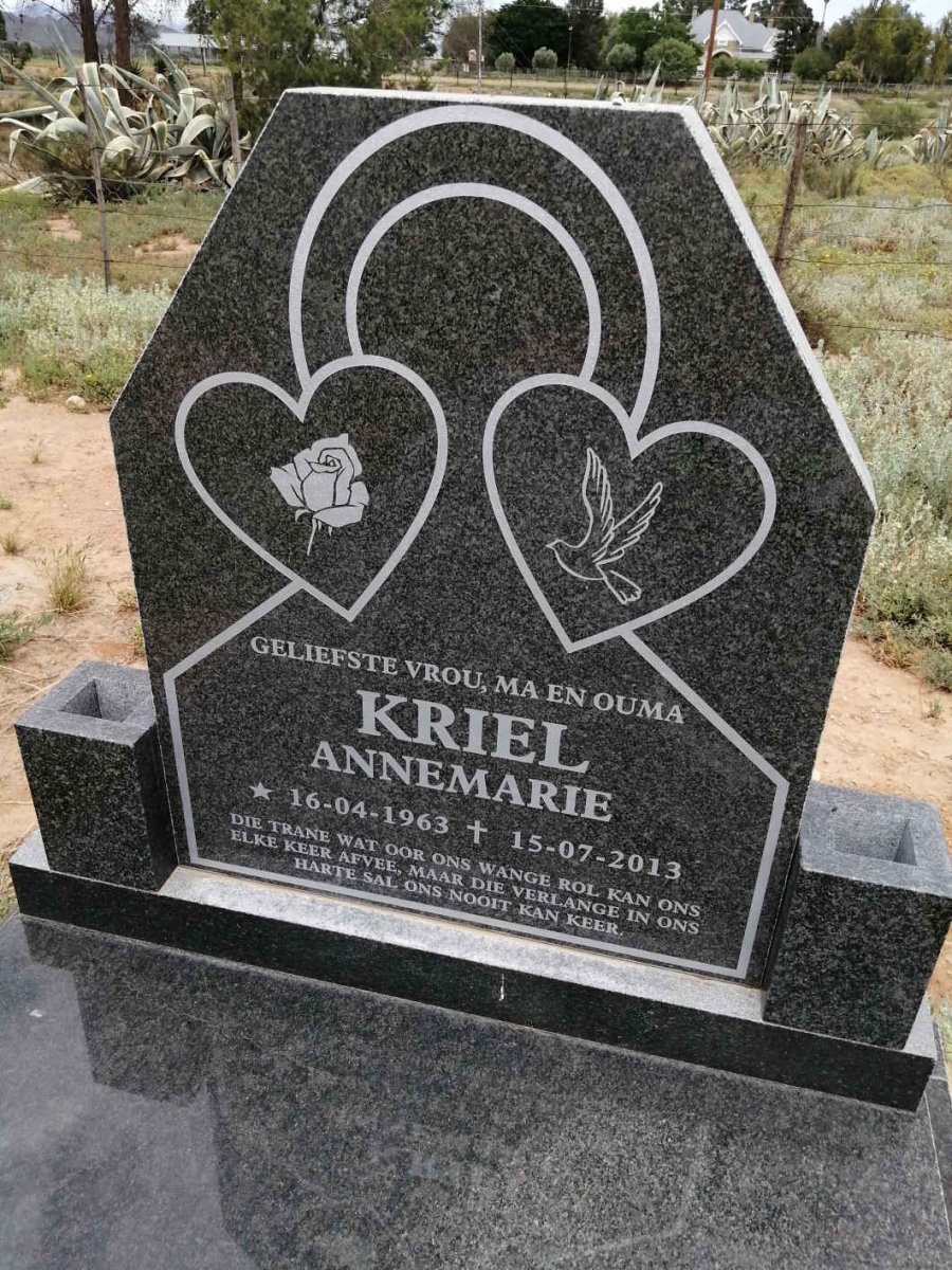 KRIEL Annemarie 1963-2013