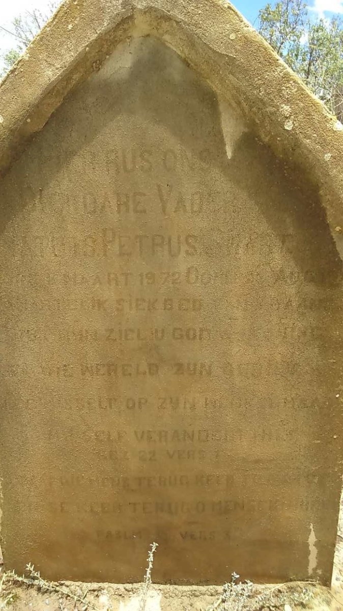 SWART Ignatius Petrus 1872-