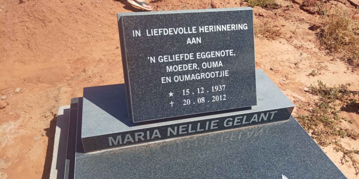 GELANT Maria Nellie 1937-2012