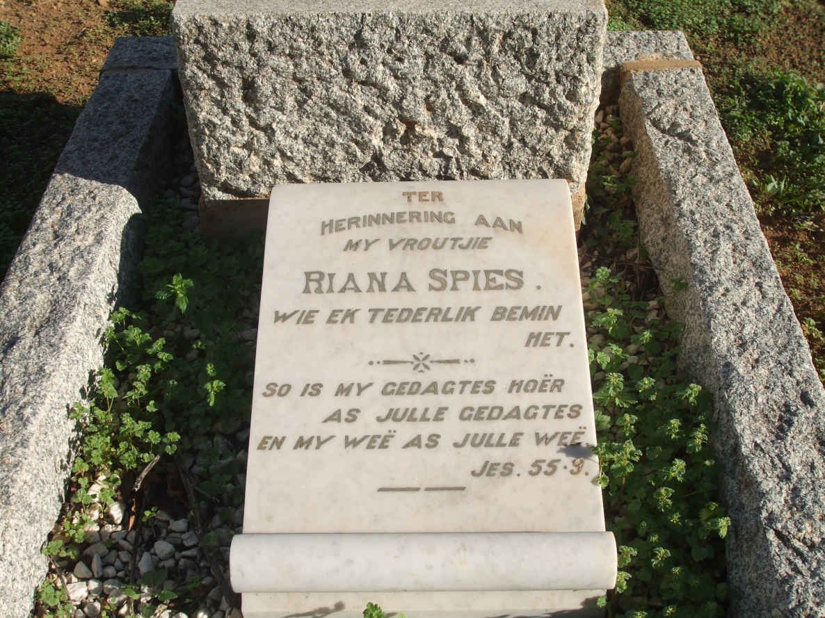 SPIES Riana