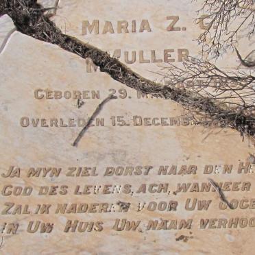 MULLER Maria A.C. ?