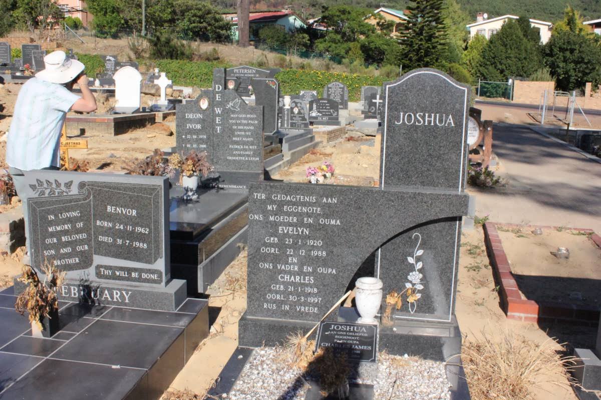 JOSHUA Charles 1918-1997 &amp; Evelyn 1920-1988 :: JOSHUA Charles James 1946-2004