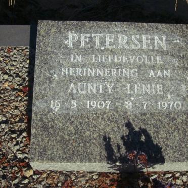 PETERSEN Lenie 1907-1970