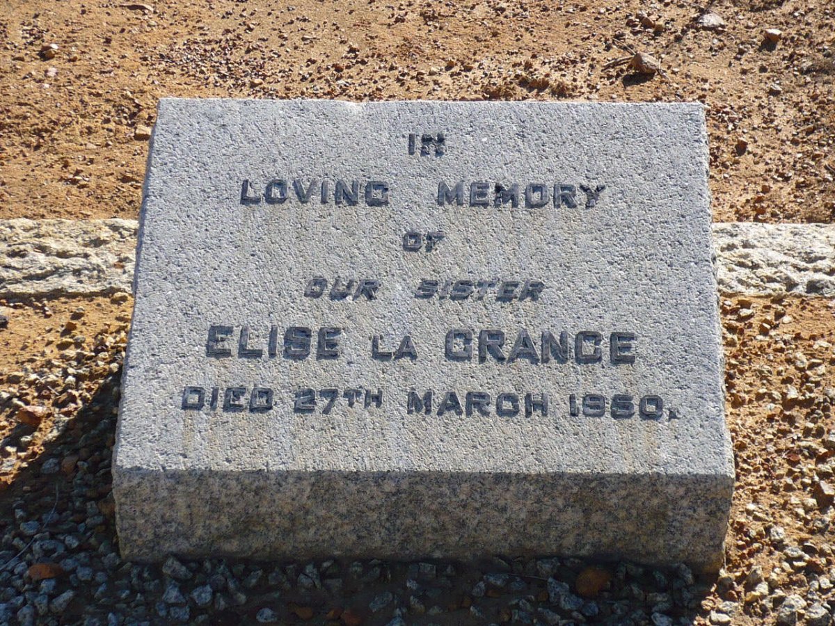 GRANGE Elise, la -1950