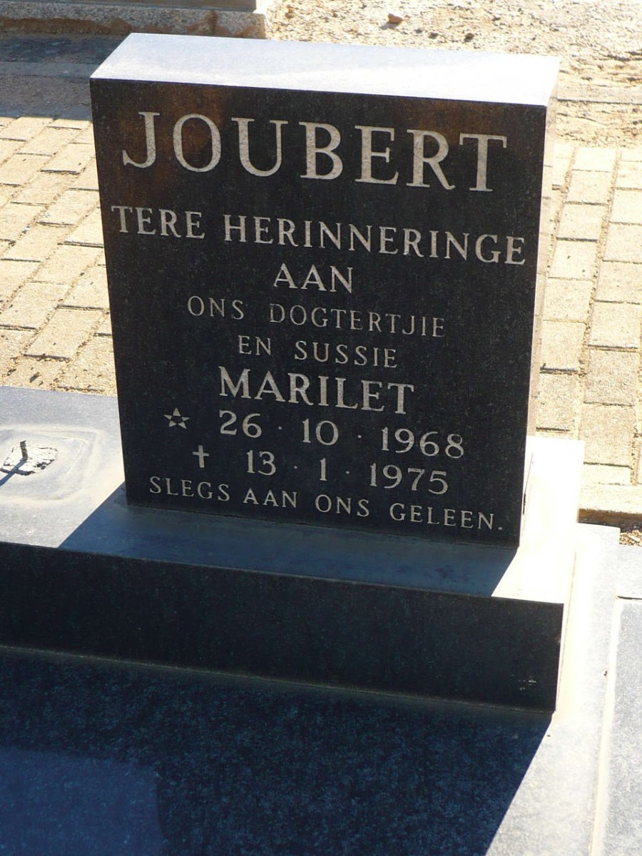 JOUBERT Marilet 1968-1975