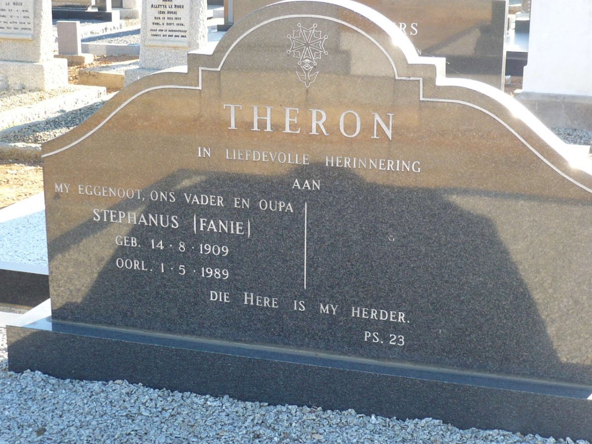 THERON Stephanus 1909-1989