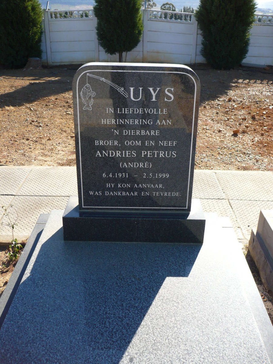 UYS Andries Petrus 1931-1999