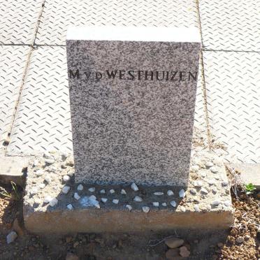 WESTHUIZEN M.,vd