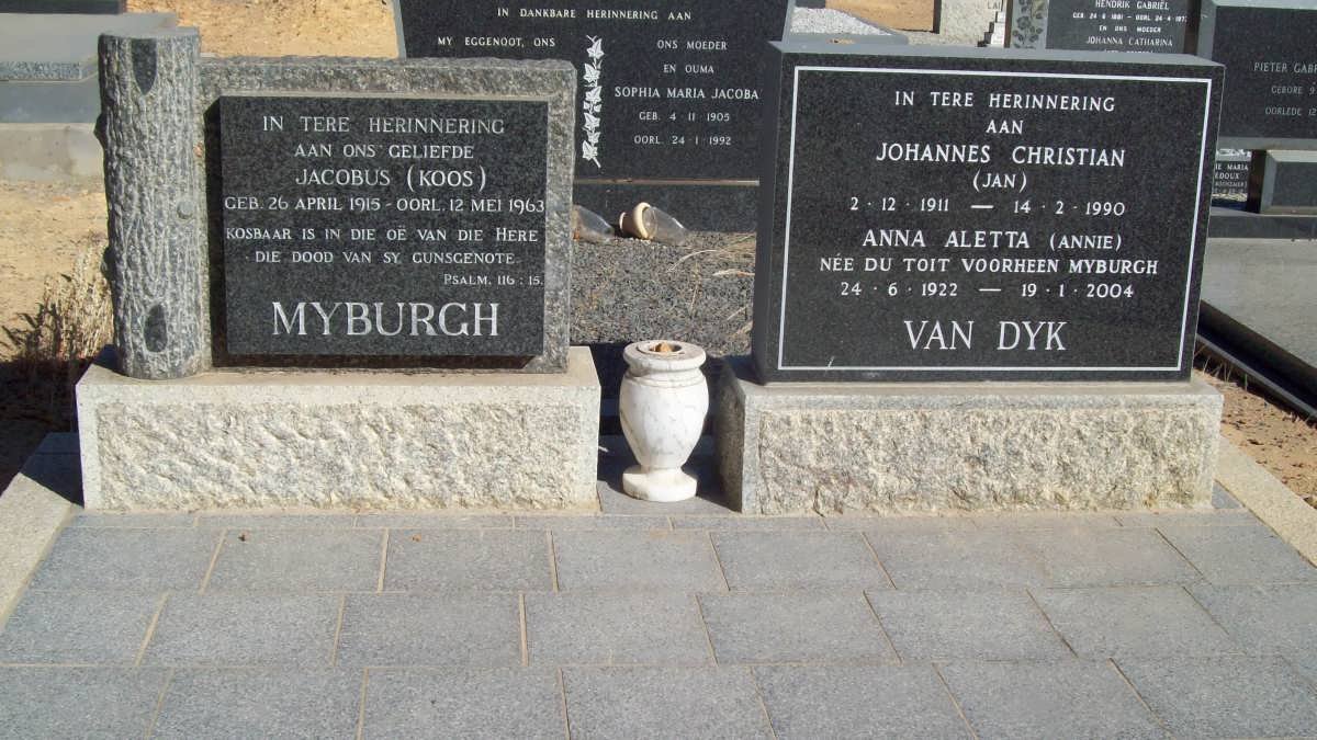 MYBURGH :: VAN DYK :: DU TOIT