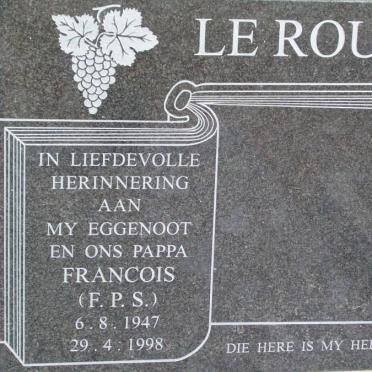 ROUX F.P.S., le 1947-1998