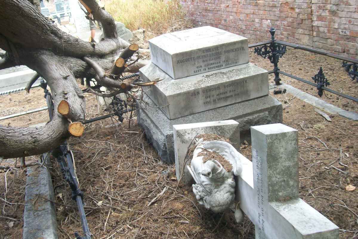 BODDENDYK Jan Hendrik 1844-1910 &amp; Emelie Auguste Bernhardine RAHSKE 1851-1905