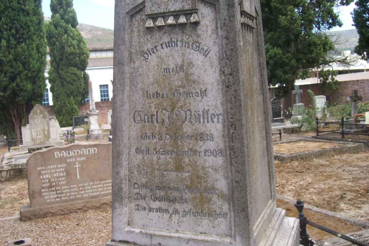 MULLER Carl F. 1838-1908