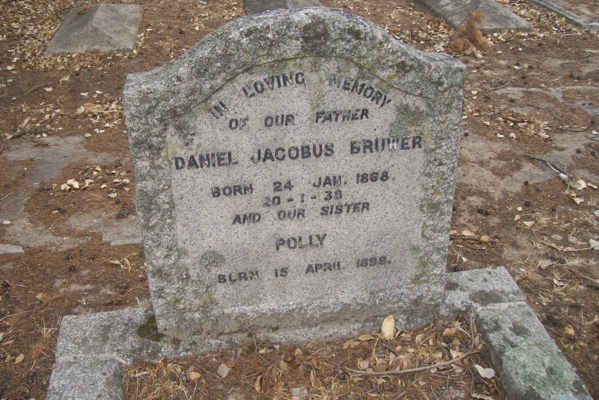 BRUWER Daniel Jacobus 1868-1938 :: BRUWER Polly 1899-