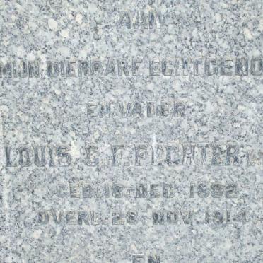 FECHTER Louis C.F. 1882-1914