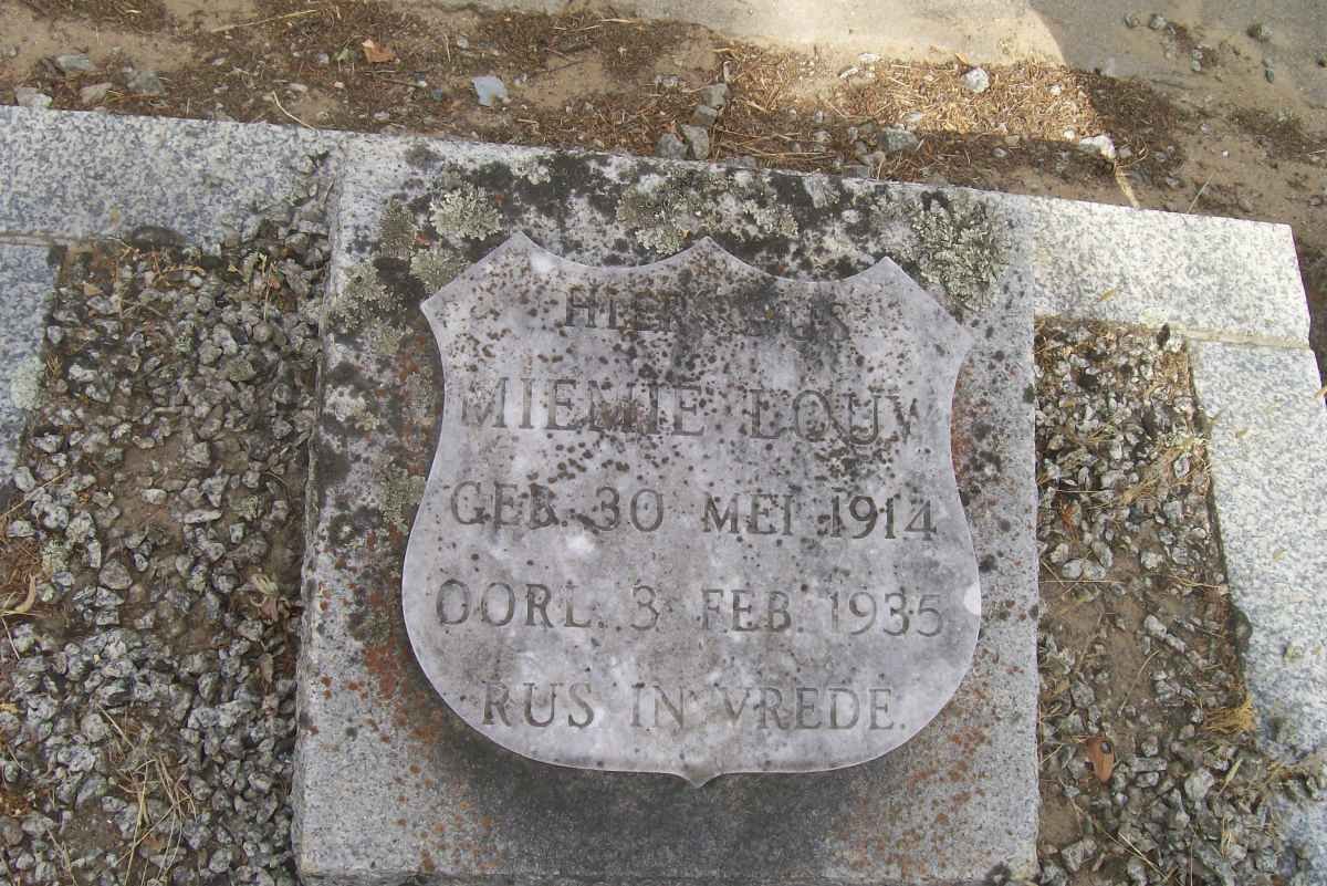 LOUW Miemie 1914-1935