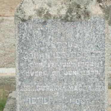 RETIEF Petrus Johannes 1842-1930 &amp; Family