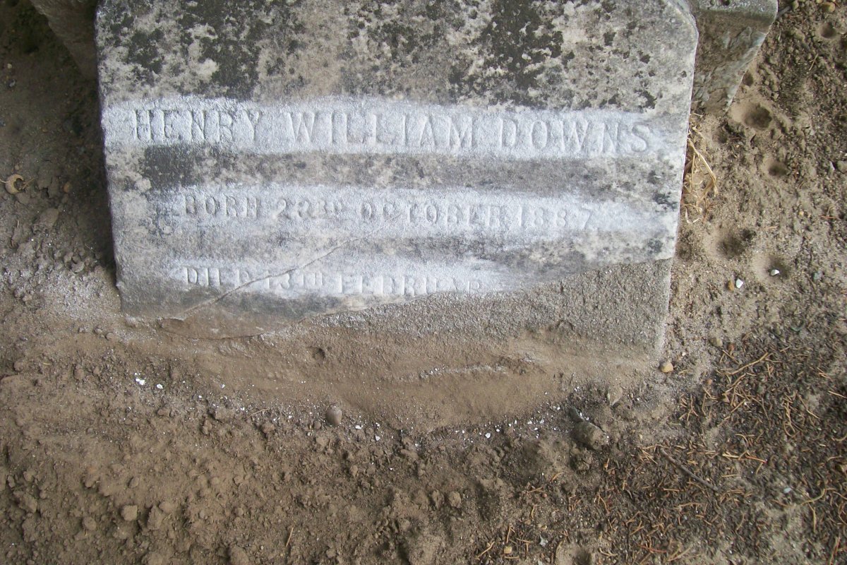 DOWNS Henry William 1887-??