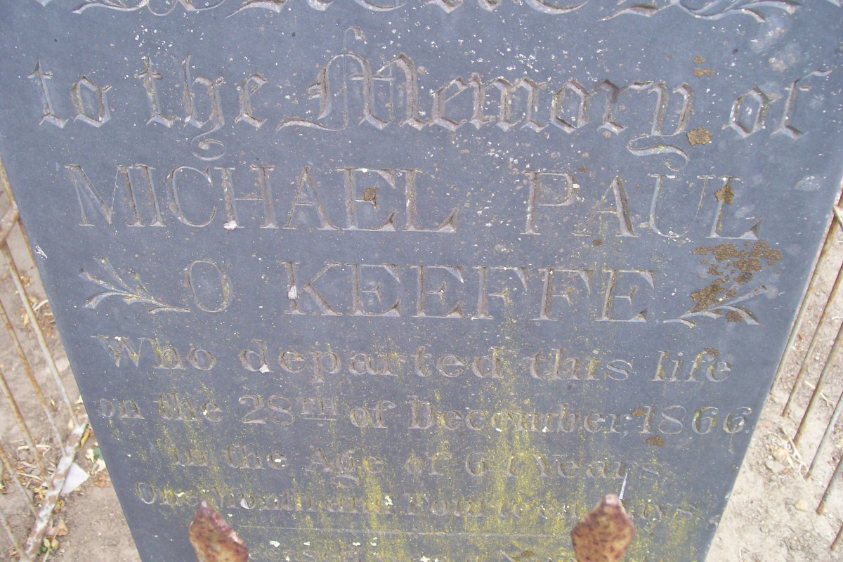 KEEFFE Michael Paul O. -1866