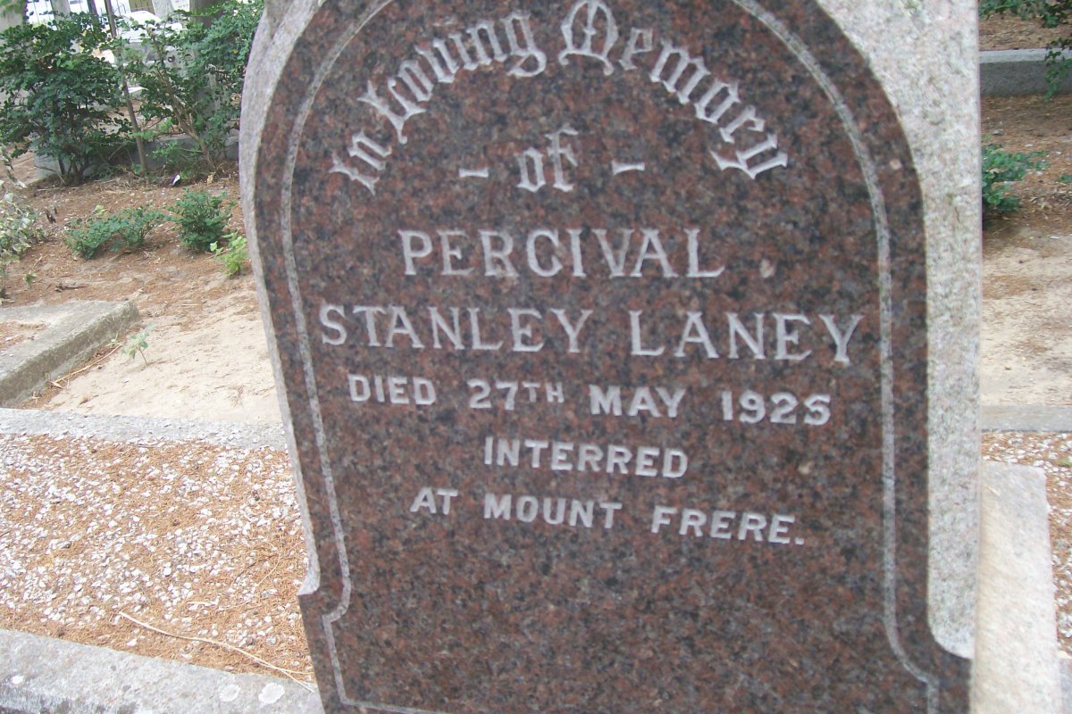 LANEY Percival Stanley -1925 
