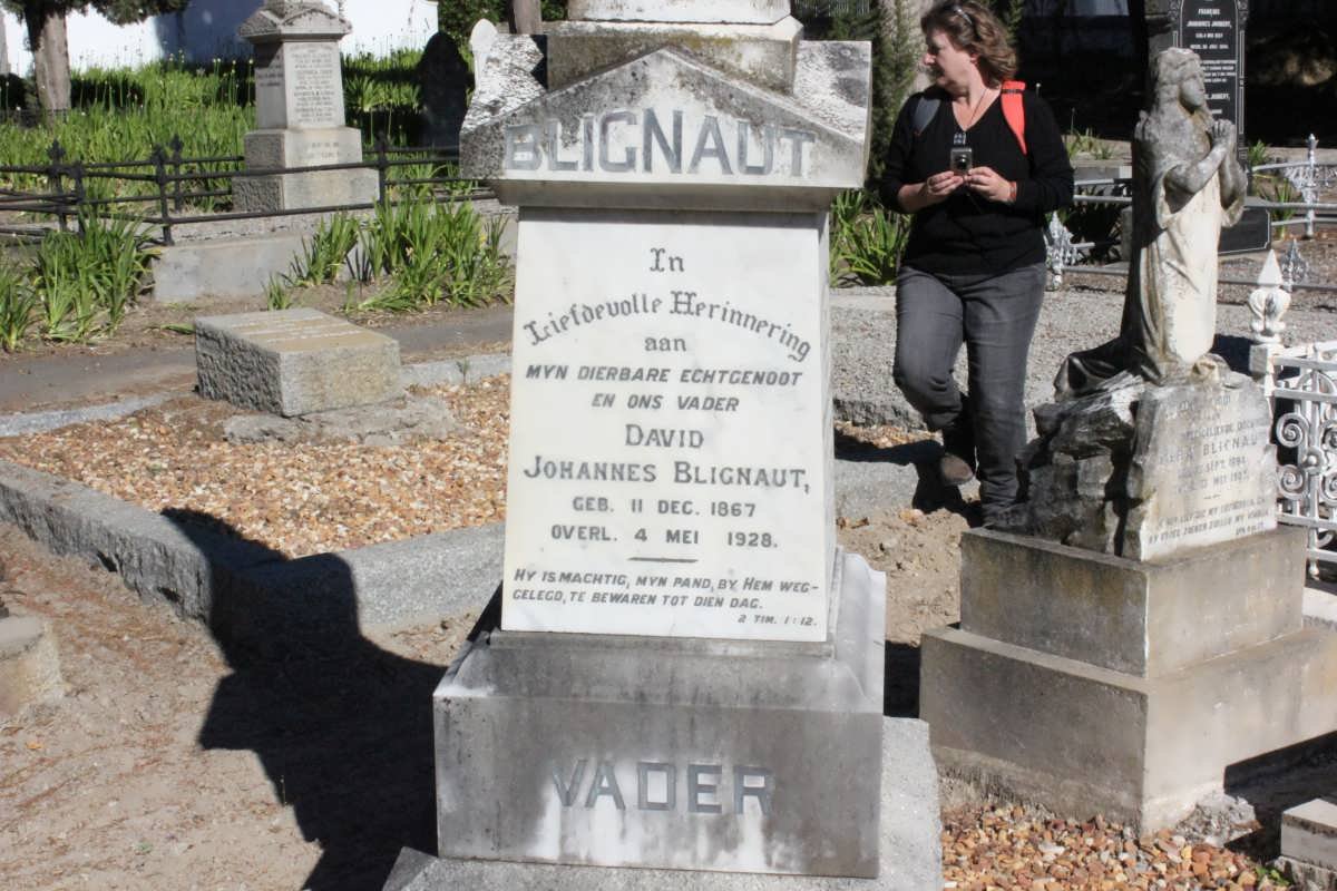 BLIGNAUT David Johannes 1867-1928 &amp; Gertruida Catherina DE VILLIERS 1868-1960