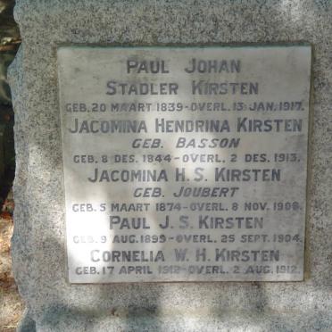 KIRSTEN :: BASSON :: JOUBERT