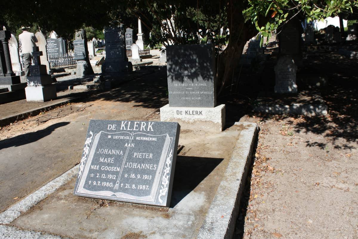 KLERK, de GRAVE