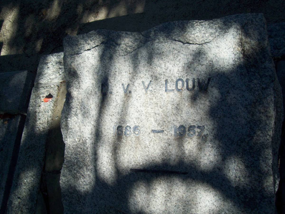 LOUW D. v. V. 1885-1957