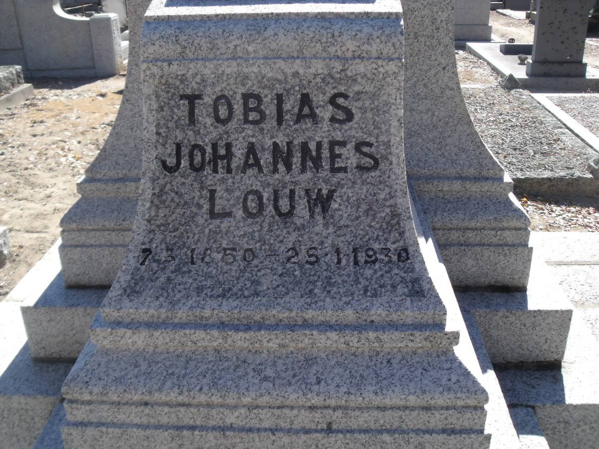 LOUW Tobias Johannes 1850-1930