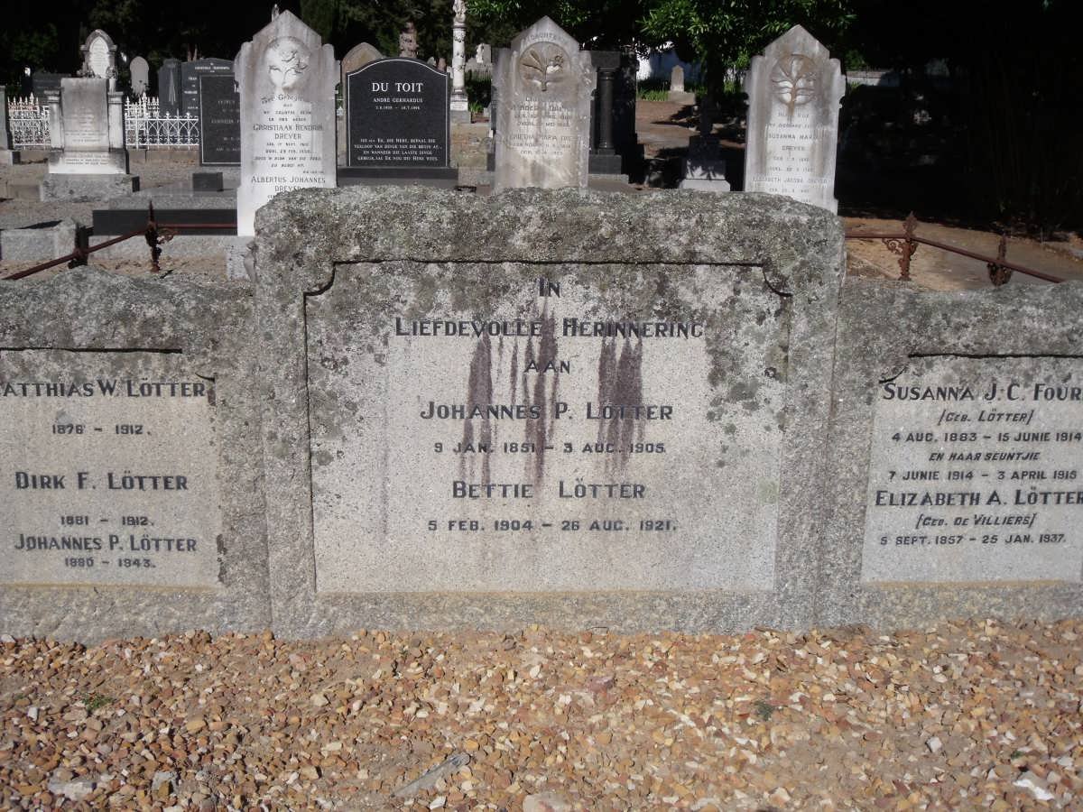 LÖTTER :: FOURIE :: DE VILLIERS